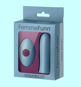 FemmeFunn Versa Bullet - Versatile, Magnetic-Charged Vibrator Butt Plugs